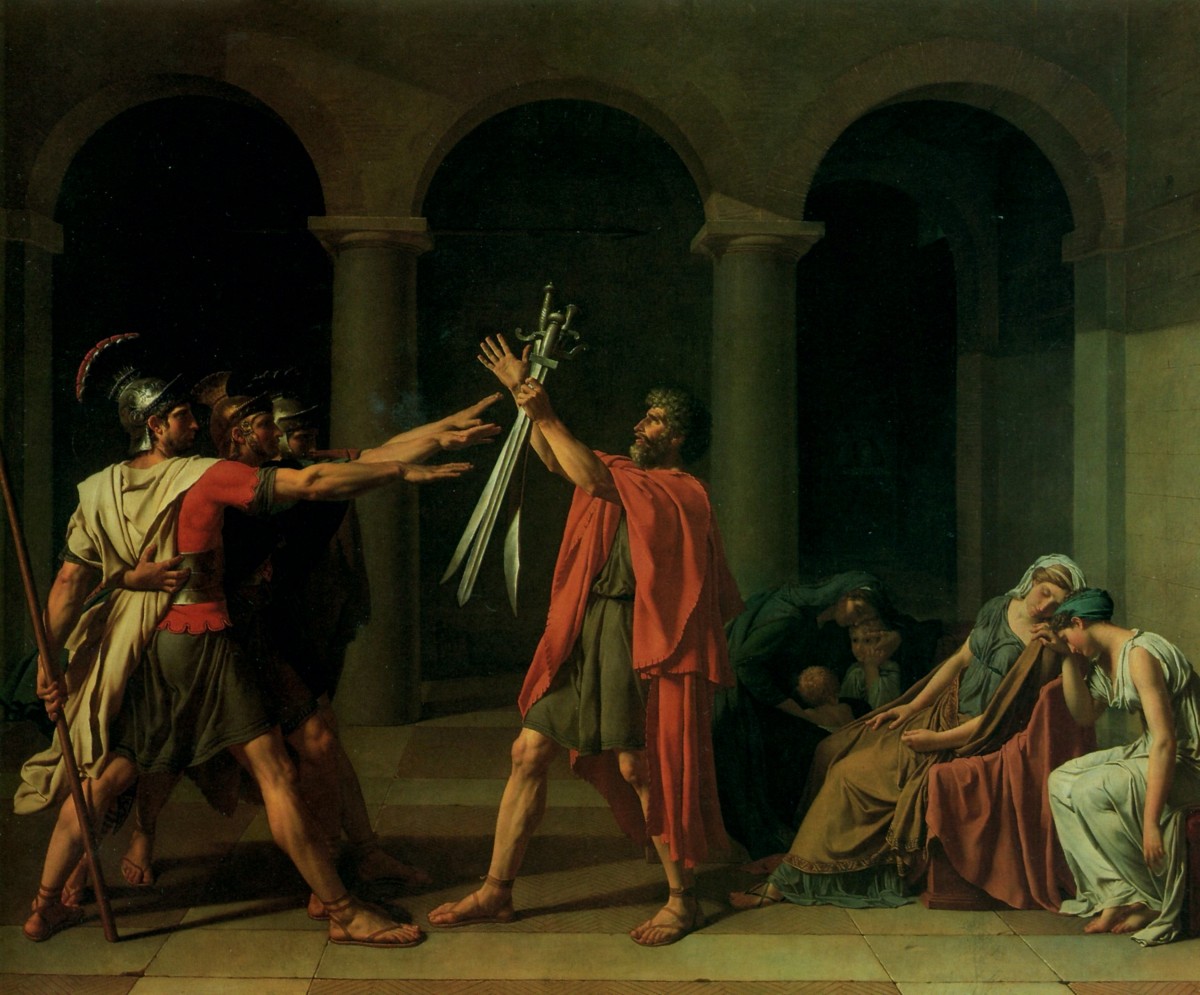 1784 David Le serment des Horaces The oath of Horaces.jpg